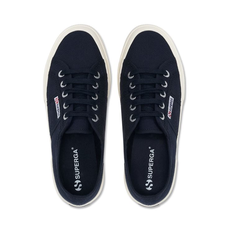 Superga 2750 Cotu Klassische Turnschuhe - Navy Off White