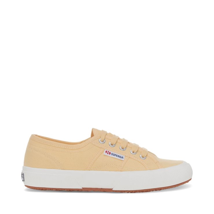 Superga 2750 Cotu Klassische Turnschuhe - Hellgelb