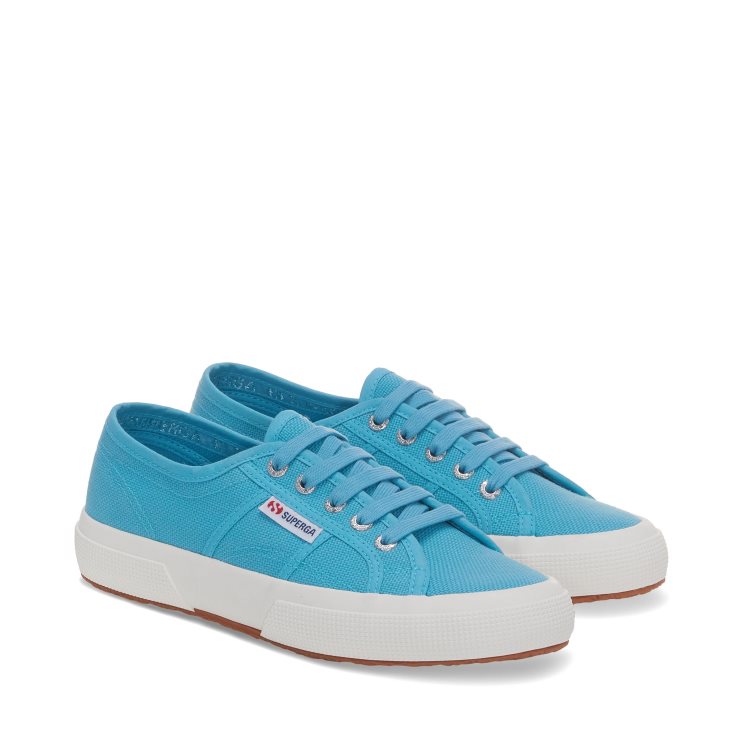 Superga 2750 Cotu Klassische Turnschuhe - Hellblau