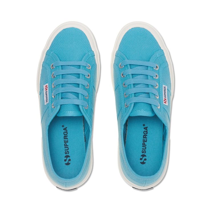 Superga 2750 Cotu Klassische Turnschuhe - Hellblau