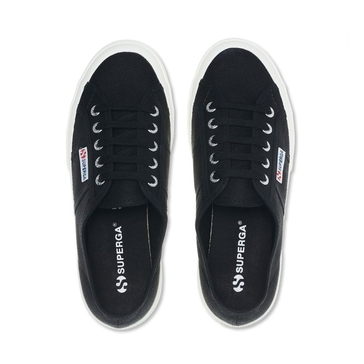 Superga 2750 Cotu Klassische Turnschuhe - Schwarz
