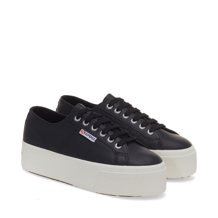 Superga 2790 Nappa Sneaker - Schwarz
