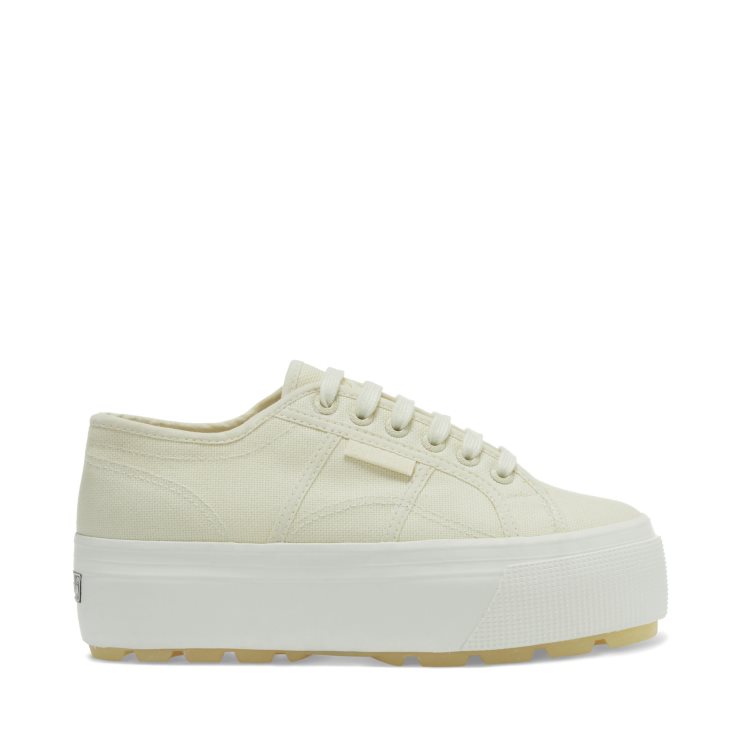 Superga 2790 Tank Turnschuhe - Eierschale