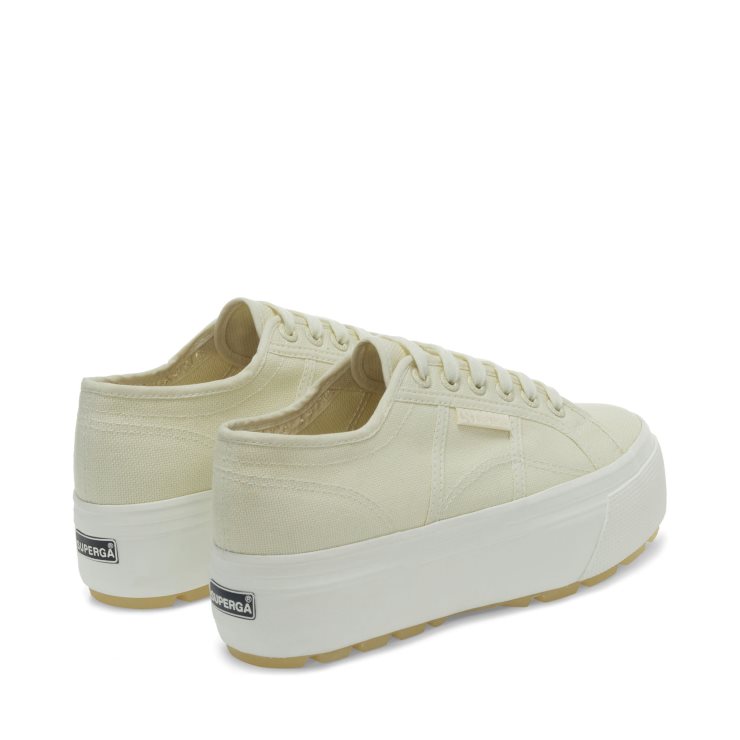 Superga 2790 Tank Turnschuhe - Eierschale