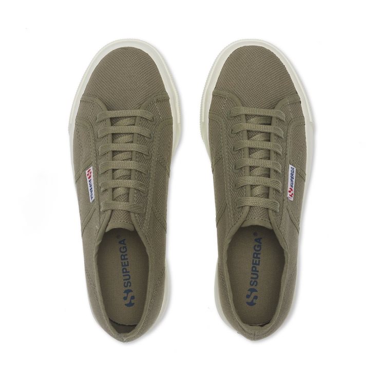 Superga 2790 Tank Turnschuhe - Grüne Safari