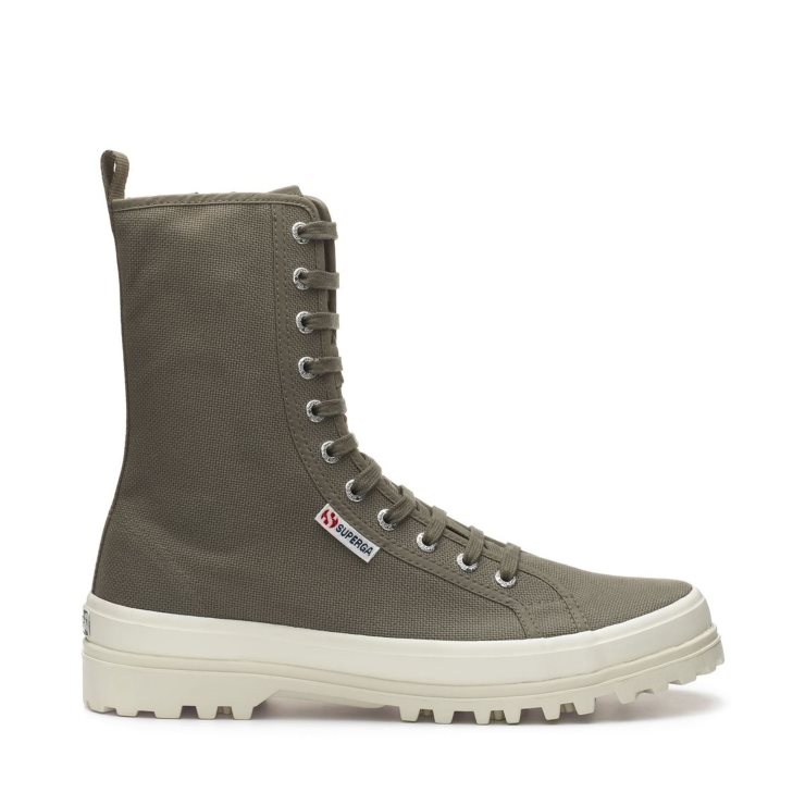 Superga 2641 Alpina Hohe Stiefel - Oliv