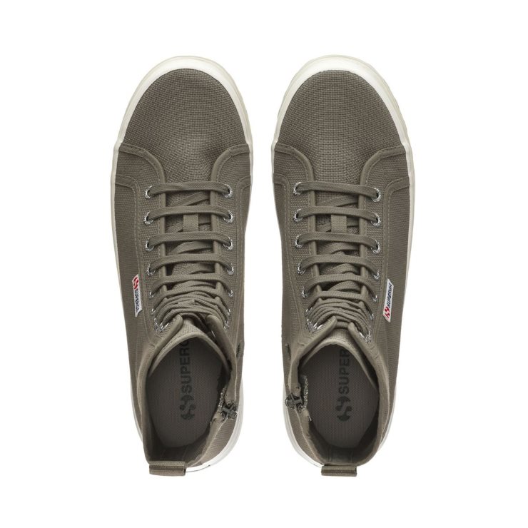 Superga 2641 Alpina Hohe Stiefel - Oliv