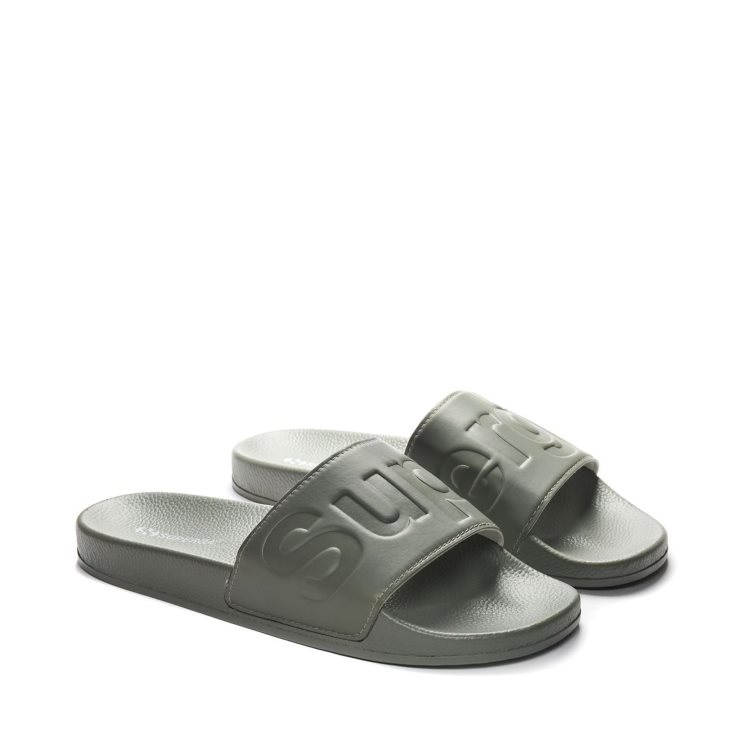 Superga 1908 Polysoft Rutschen - Grüne Safari