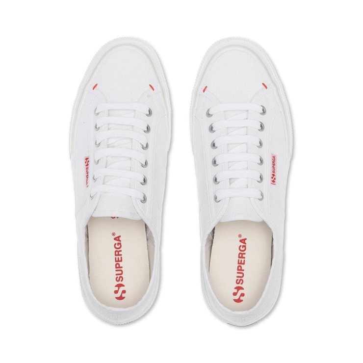 Superga 2490 Kühne Turnschuhe - Weiß Rot
