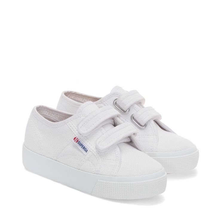 Superga 2730 Kinder-Schnürsneaker - Weiß