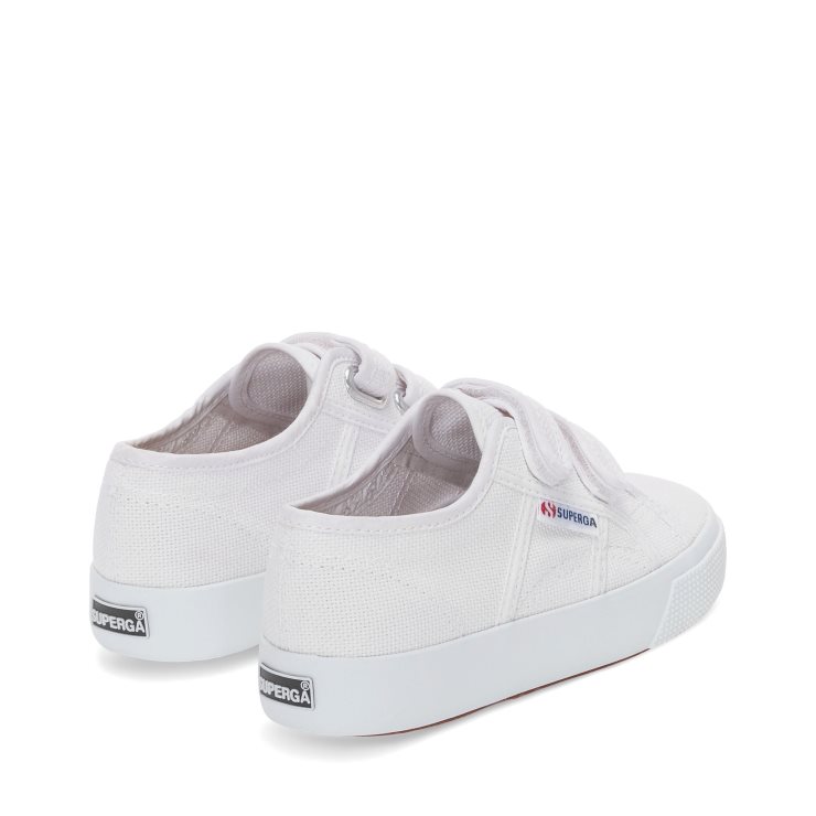 Superga 2730 Kinder-Schnürsneaker - Weiß