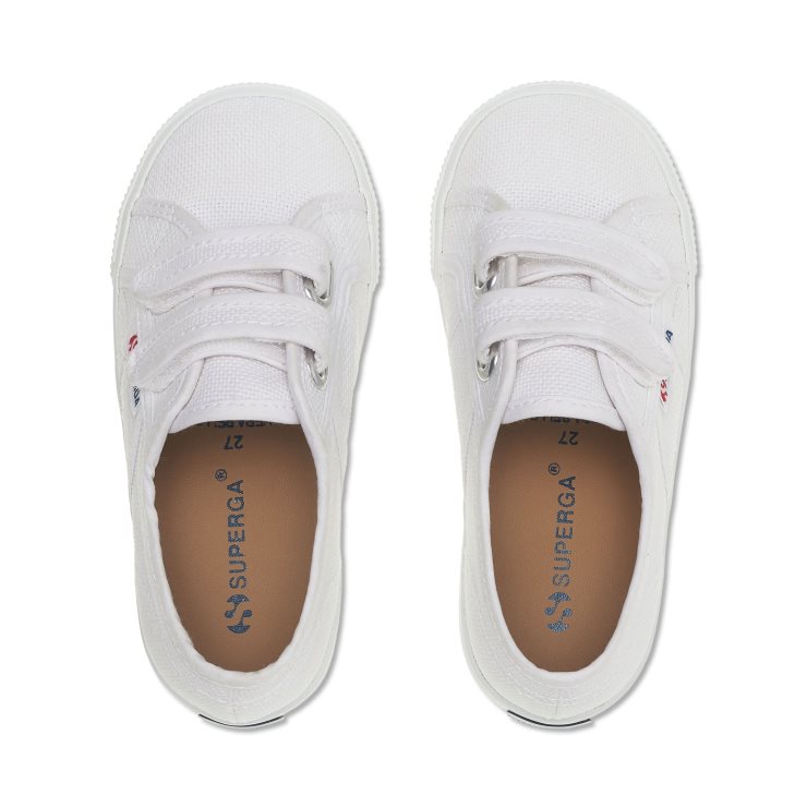 Superga 2730 Kinder-Schnürsneaker - Weiß