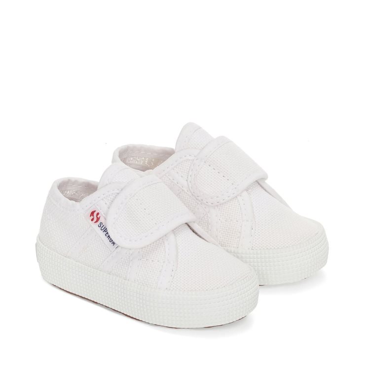 Superga 2750 Baby Easylite Riementurnschuhe - Weiß