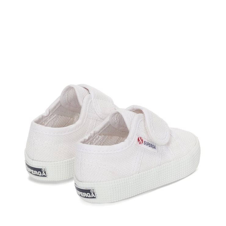 Superga 2750 Baby Easylite Riementurnschuhe - Weiß