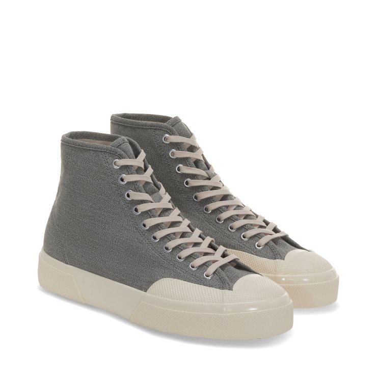 Superga 2433 Salz Pfeffer Lt Grauweiß
