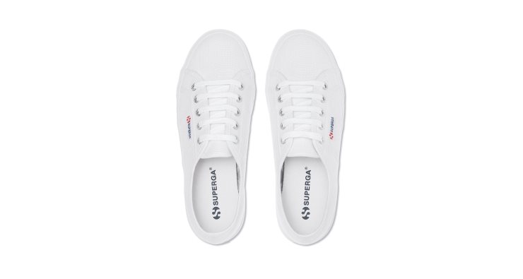 Superga 2730 Mittelplattform Weiß