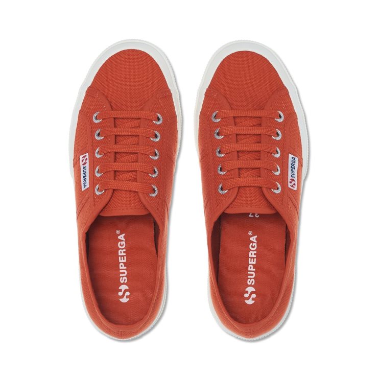 Superga 2750 - Cotu Klassisches Rotes Creta