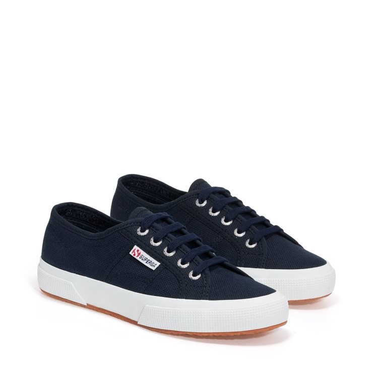 Superga 2750 - Cotu Classic Navy-weiß-blau