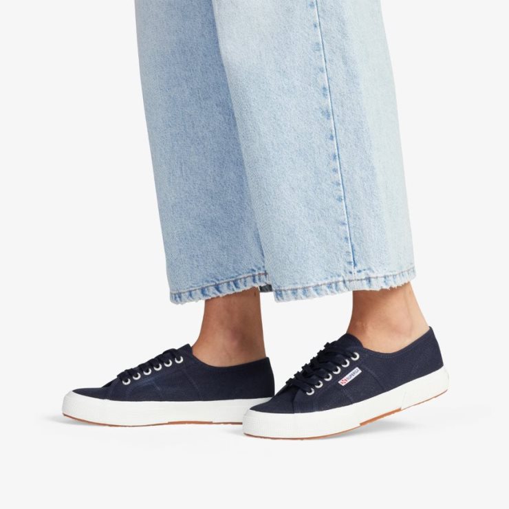 Superga 2750 - Cotu Classic Navy-weiß-blau
