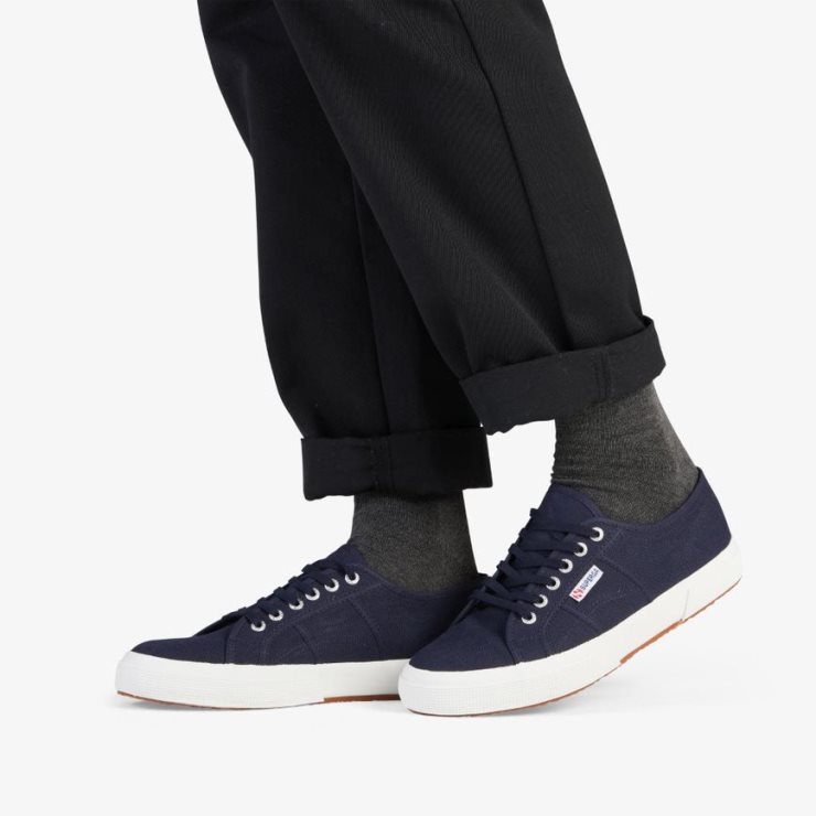 Superga 2750 - Cotu Classic Navy-weiß-blau
