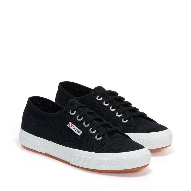 Superga 2750 - Cotu Klassisches Schwarz
