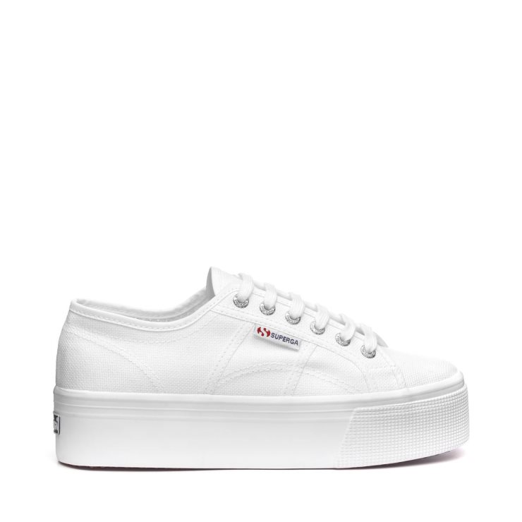 Superga 2790 Plattform Weiß