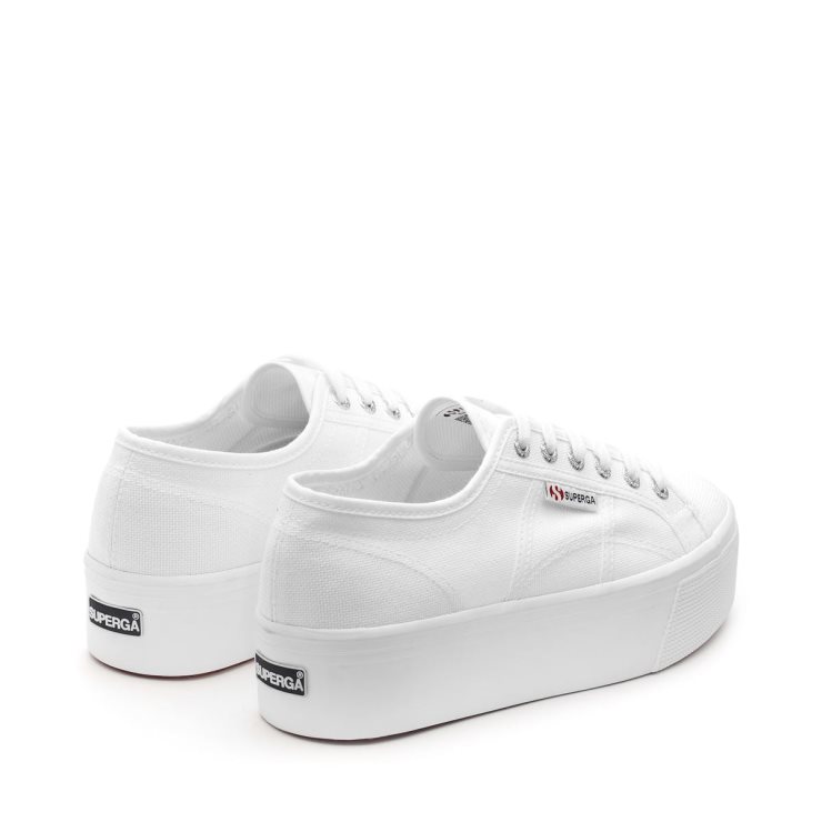 Superga 2790 Plattform Weiß