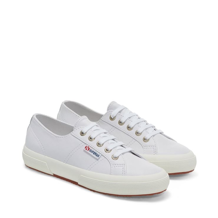 Superga 2750 Nappa Optisch Weiß