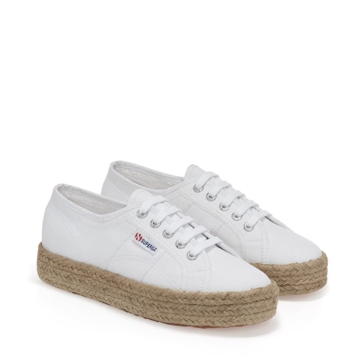Superga 2730 Seil Weiß