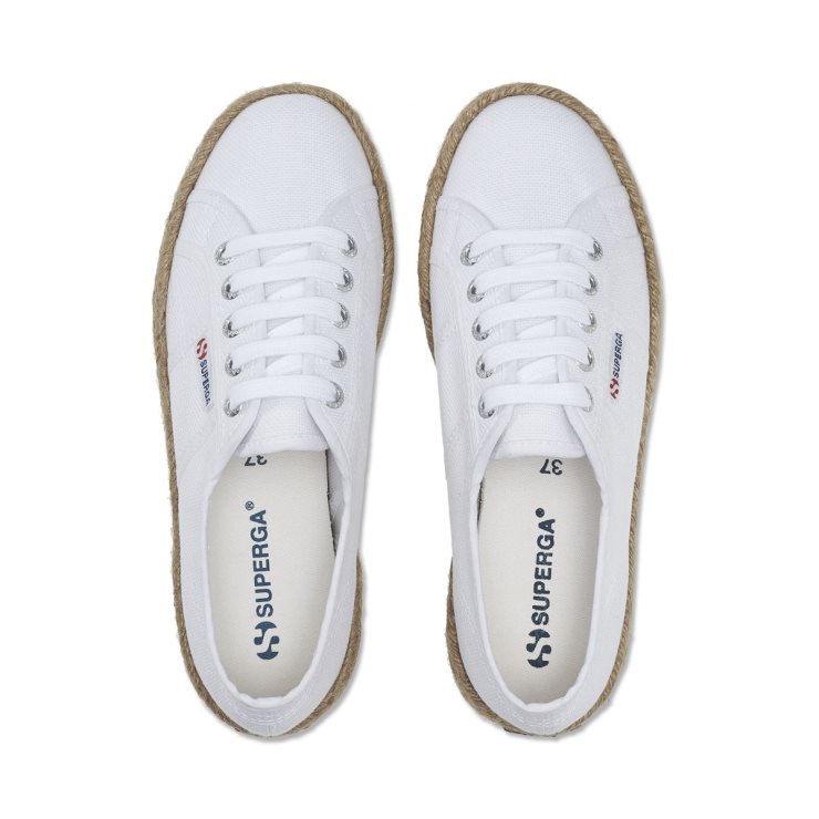 Superga 2730 Seil Weiß