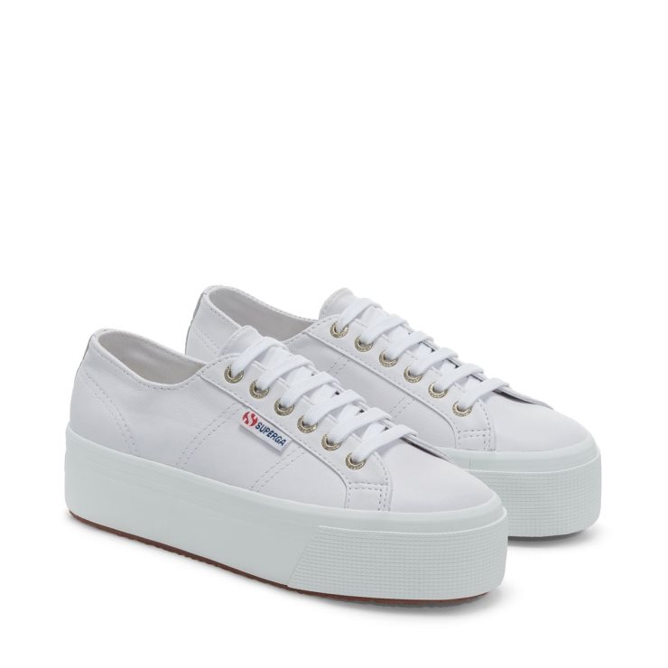 Superga 2790 Nappa Optisch Weiß