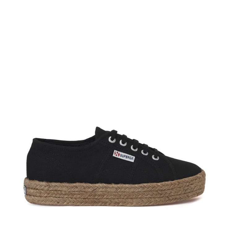 Superga 2730 Seil Schwarz