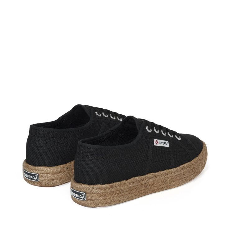 Superga 2730 Seil Schwarz