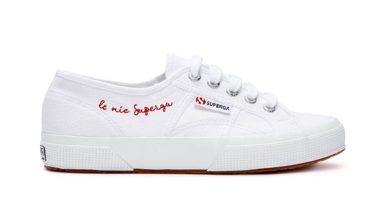 Superga 2750 Poetic Le Mie Superga Rot