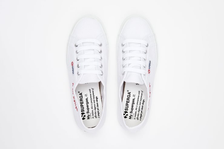 Superga 2750 Poetic Le Mie Superga Rot