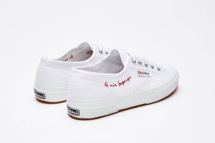 Superga 2750 Poetic Le Mie Superga Rot