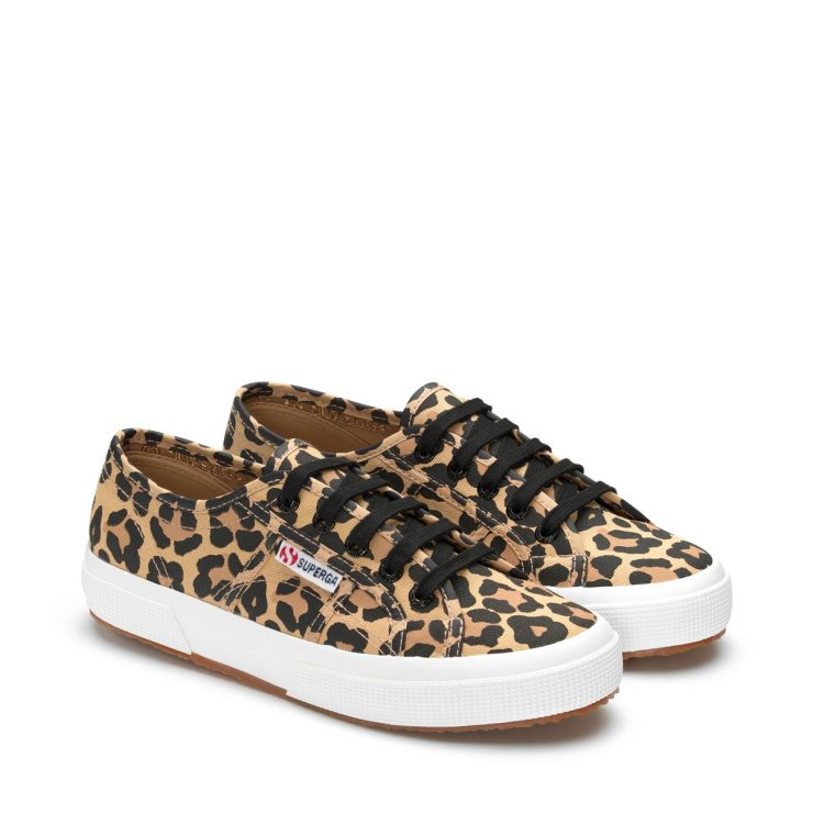 Superga 2750-fantasy Cotu Großer Klassischer Leopard