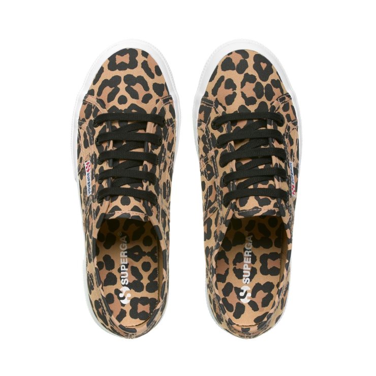 Superga 2750-fantasy Cotu Großer Klassischer Leopard