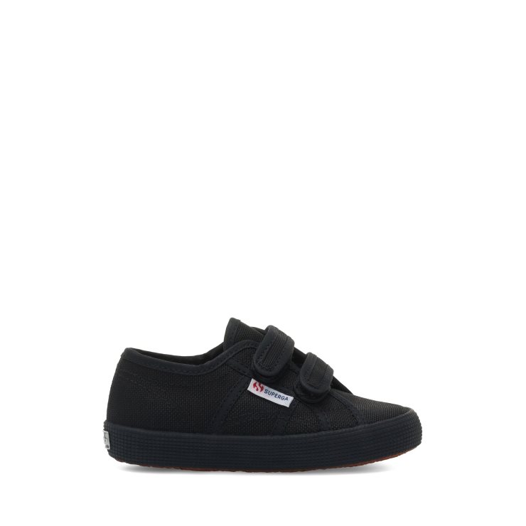 Superga 2750 Kindergurte Easylite Full Schwarz-schwarz