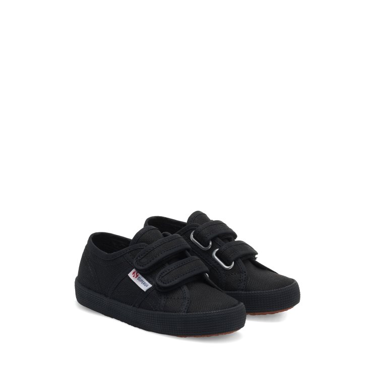 Superga 2750 Kindergurte Easylite Full Schwarz-schwarz