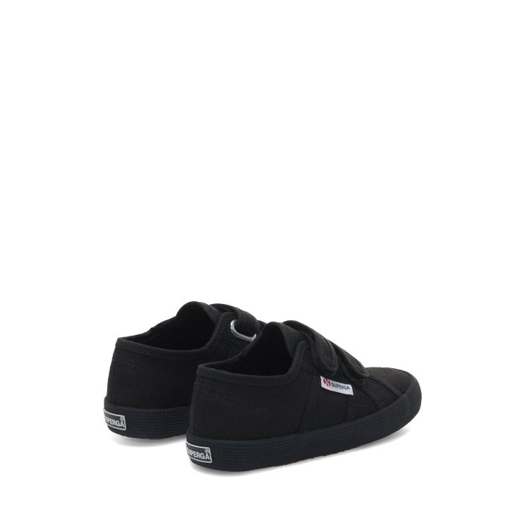 Superga 2750 Kindergurte Easylite Full Schwarz-schwarz