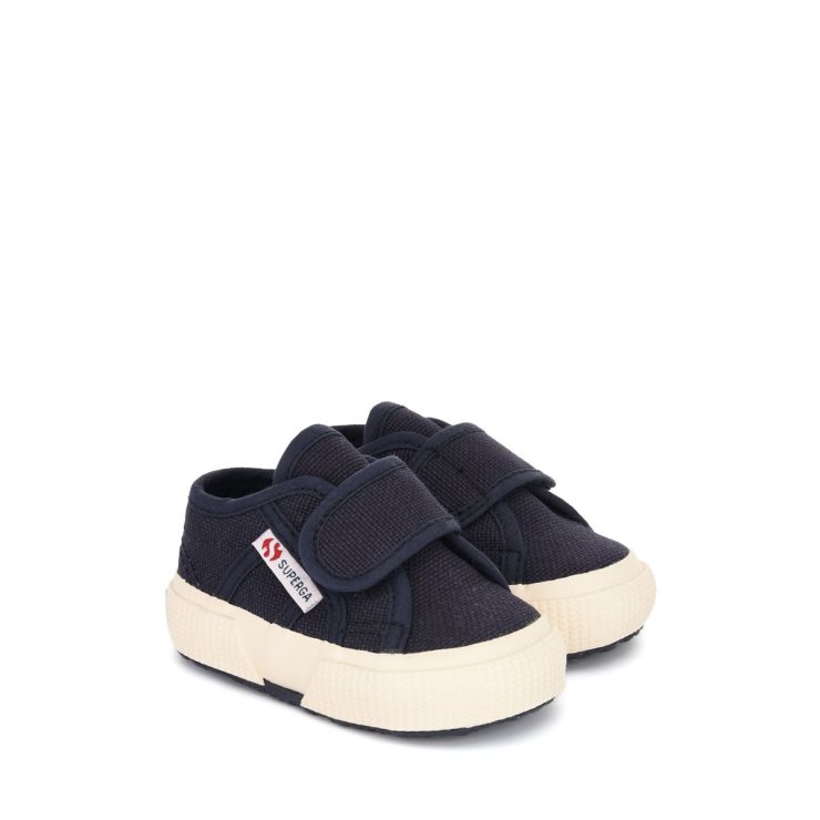 Superga 2750-bstrap Blau-navy