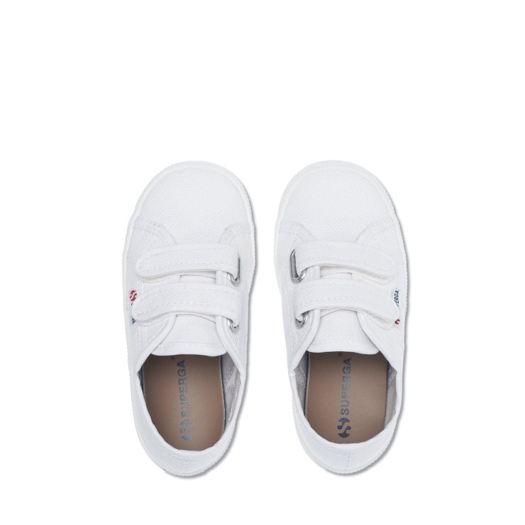 Superga 2750 Kindergurte Easylite Weiß