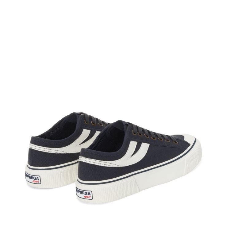 Superga 2750 Panatta 3.0 Blaugrau Dk-weiß