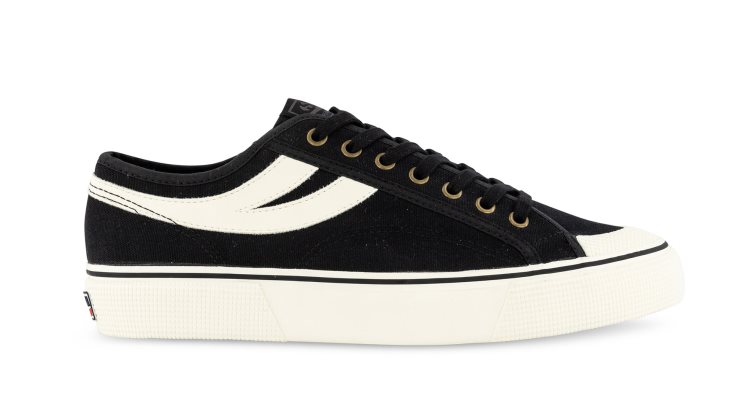 Superga 2750 Panatta 3.0 Schwarz-weiß
