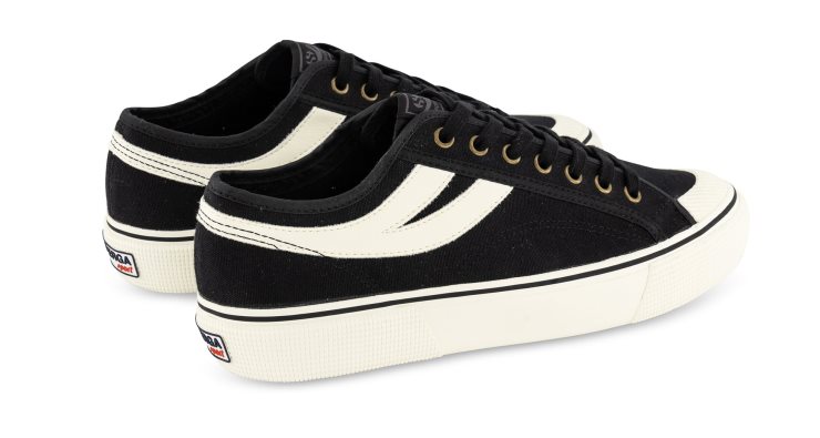 Superga 2750 Panatta 3.0 Schwarz-weiß