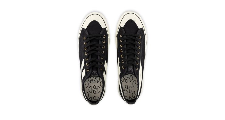 Superga 2750 Panatta 3.0 Schwarz-weiß