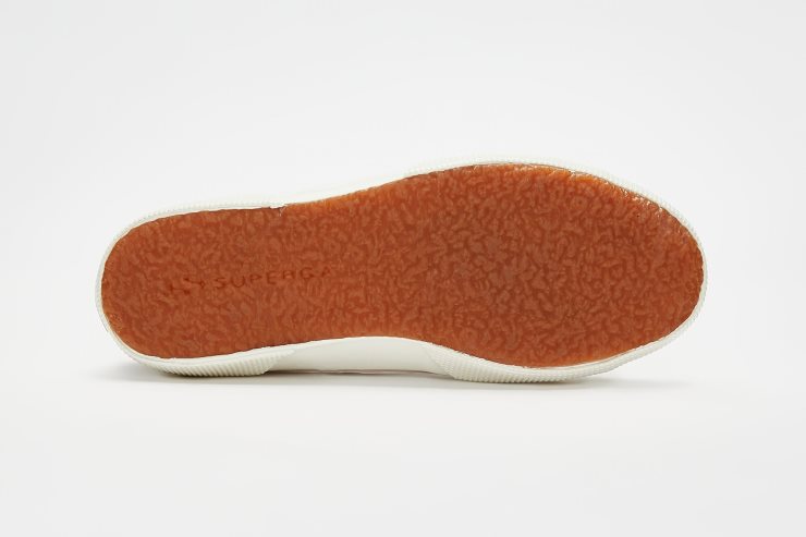 Superga 2490 Kräftig Weiß-rosa Haut