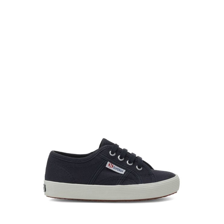 Superga 2750 Kinder Easylite Blau Grau Dk