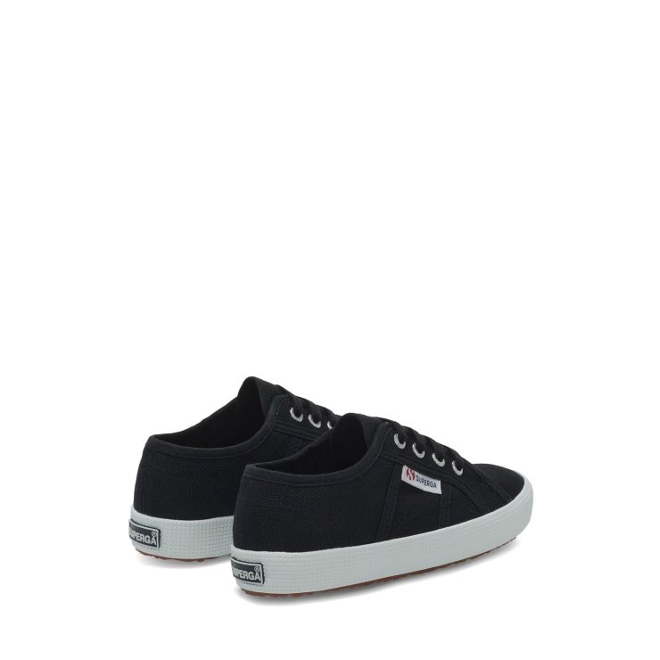 Superga 2750 Kinder Easylite Schwarz Weiß